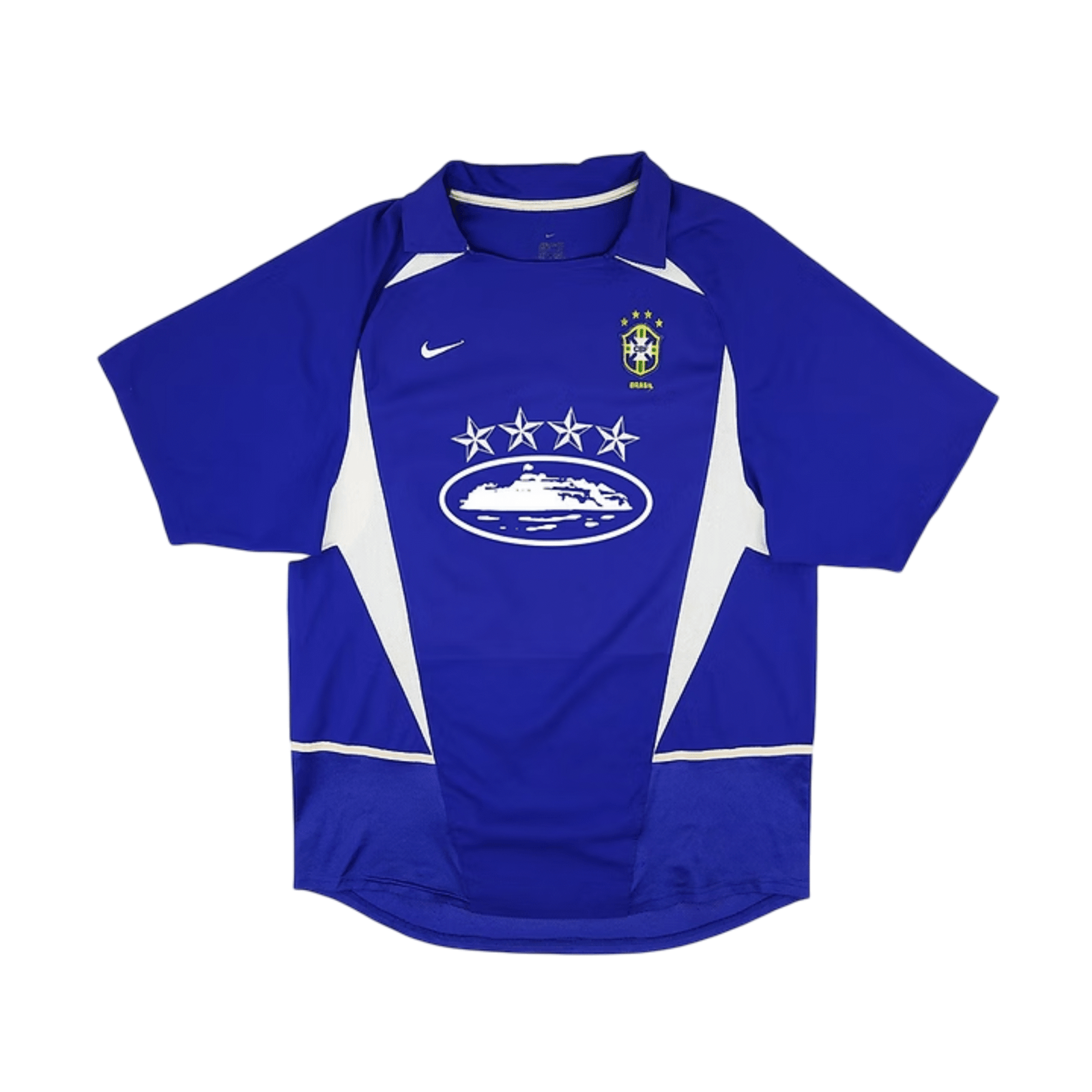 Selección de Brasil x Corteiz camiseta concepto